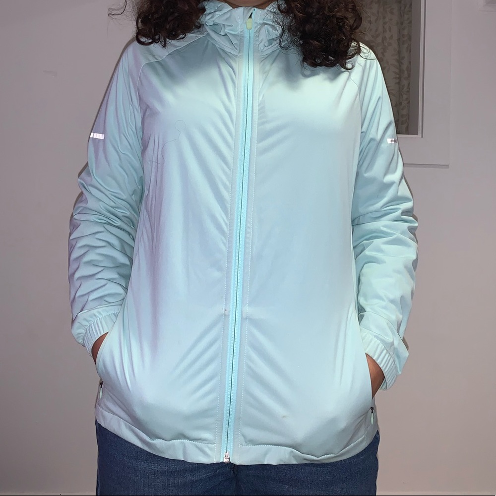 Pastel Blue Adidas Wind Breaker